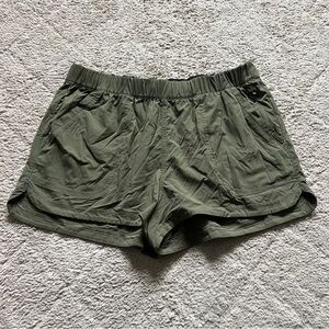 Prana Elastic Waist Hiking Shorts Women’s Size M